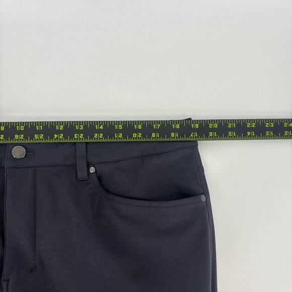 Lululemon ABC Pants Mens Size 36 Athletic Dark Gray Chino Golf 5 Pocket - Picture 10 of 12